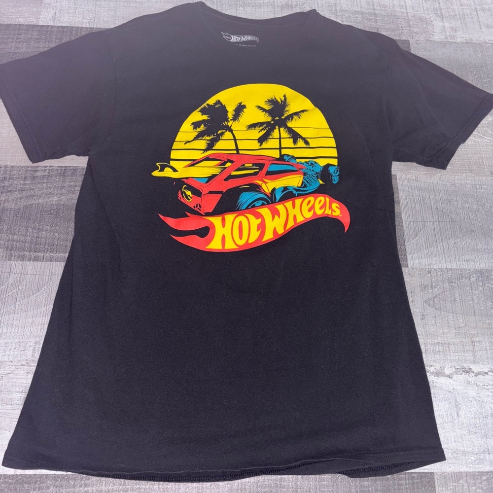 🏎️Hot Wheels Graphic Black T-Shirt
